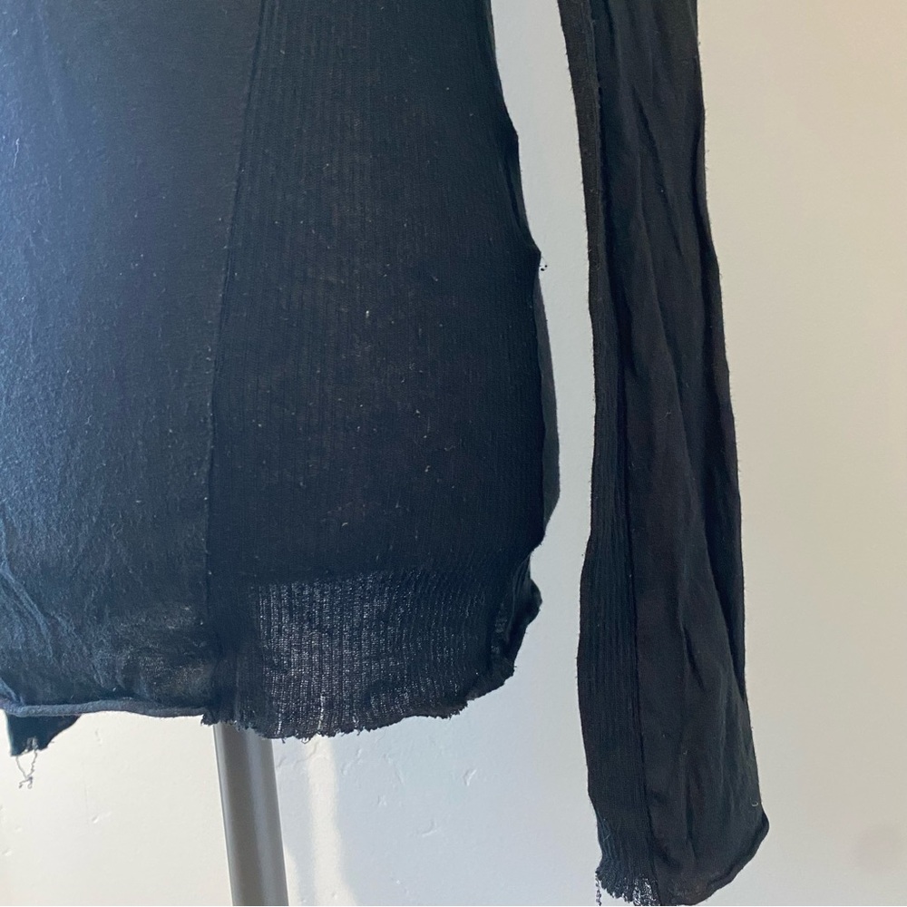 Julius men’s black long-sleeve T-shirt, Size 1 (~XS) - Picture 10 of 10